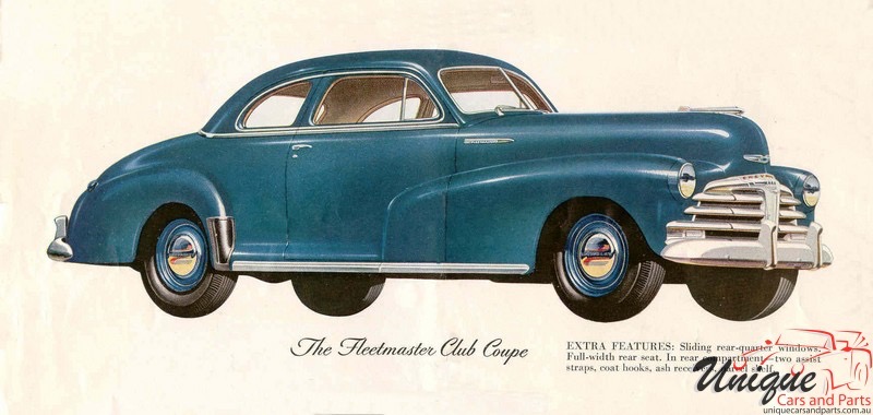 1948 Chevrolet Brochure Page 10